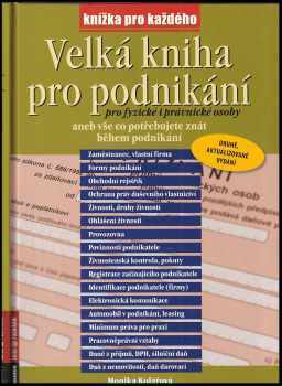 Monika Kolářová: Velká kniha pro podnikání