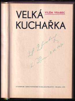 Vilém Vrabec: Velká kuchařka