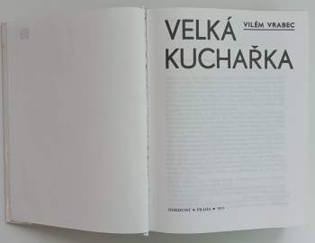 Vilém Vrabec: Velká kuchařka