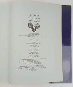 Ján Dekan: Veľká Morava