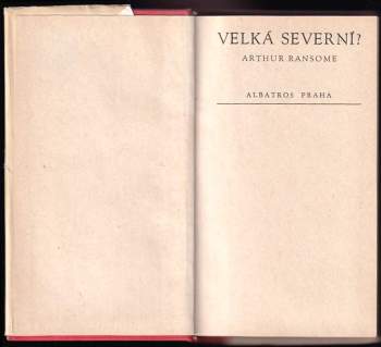 Arthur Ransome: Velká severní?