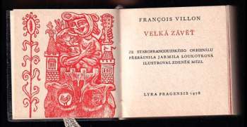 François Villon: Velká závěť