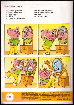 Ljuba Štíplová: Velké čarování - Čtyřlístek 144