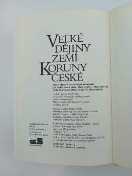 Jan Frolík: Velké dějiny zemí Koruny české