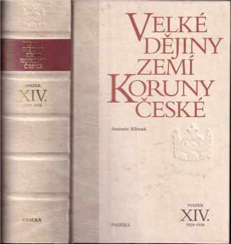 Petr Hofman: Velké dějiny zemí Koruny české. Svazek XIV, 1929-1938