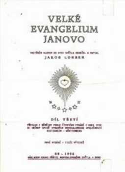 Velké evangelium Janovo