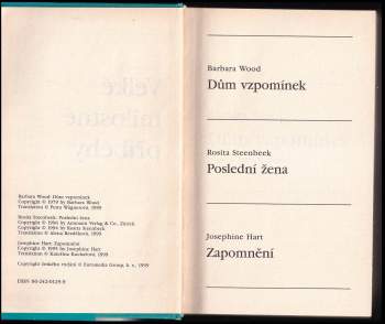 Barbara Wood: Velké milostné příběhy