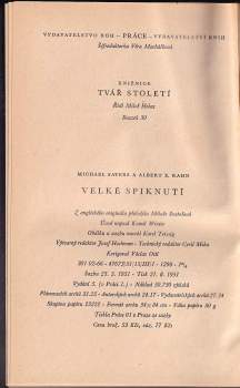 Albert Eugene Kahn: Velké spiknutí