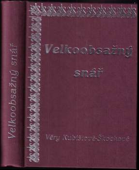 Velkoobsažný snář