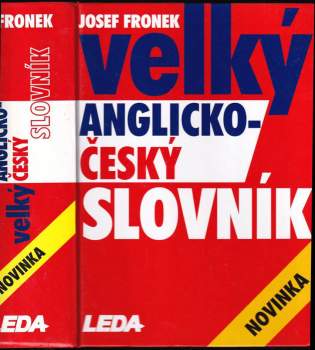 Velký anglicko-český slovník : Comprehensive English-Czech dictionary