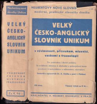 Velký česko-anglický slovník