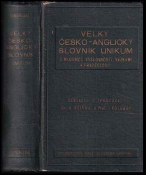 Velký česko-anglický slovník Unikum s mluvnicí, výslovností, vazbami a frazeologií