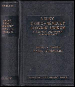 Velký česko-německý slovník Unikum