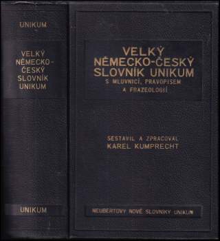 Velký česko-německý slovník Unikum