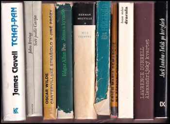 Jack London: KOMPLET Beletrie 10X Tulák po hvězdách + Alexandrijský kvartet + Dracula + Na západní frontě klid + Velký Gatsby ; Poslední magnát + Bílá velryba + Jáma a kyvadlo a jiné povídky + Cantervillské strašidlo a jiné prózy + Svět podle Garpa + Tchaj-Pan