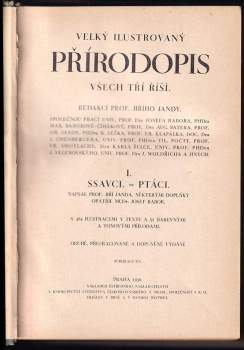 Jiří Janda: Velký ilustrovaný přírodopis všech tří říší