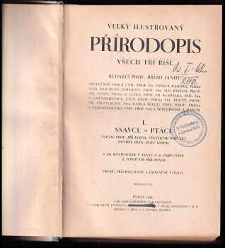 Jiří Janda: Velký ilustrovaný přírodopis všech tří říší
