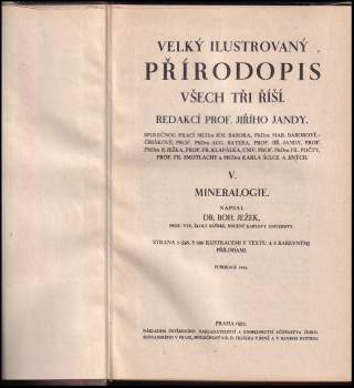 Bohuslav Ježek: Velký ilustrovaný přírodopis všech tří říší