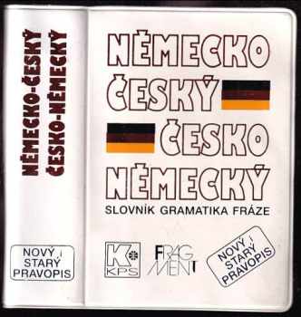 Velký kapesní německo-český, česko-německý slovník : slovník, gramatika, fráze - Olga Limburská, Eva Mrázková (1992, KPS) - ID: 485480