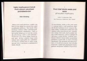 Allen Ginsberg: Velký marihuanový švindl