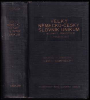 Velký německo-český slovník Unikum
