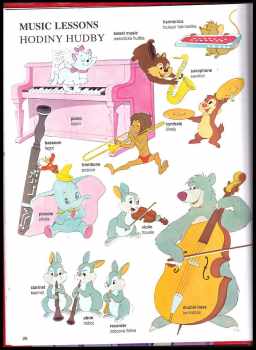 Walt Disney: Velký obrázkový slovník anglicko-český