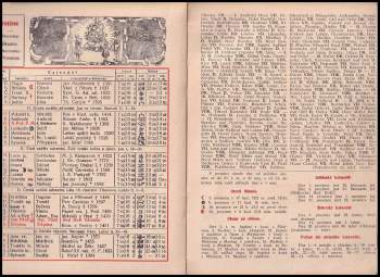Velký rodinný kalendář pro vlastenecké rodiny na obyčejný rok 1931