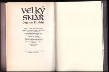 Dagmar Kludská: Velký snář