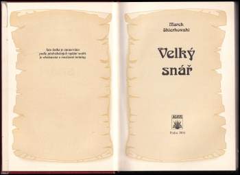 Marek Skierkowski: Velký snář
