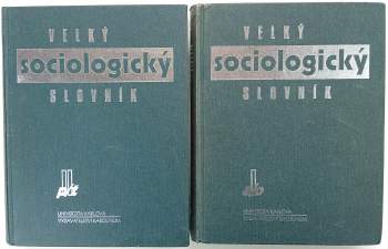 Miloslav Petrusek: Velký sociologický slovník