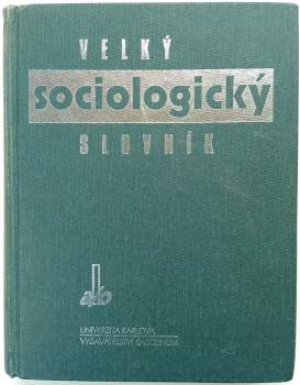 Miloslav Petrusek: Velký sociologický slovník