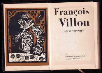 François Villon: Veľký testament