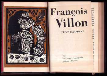 François Villon: Veľký testament