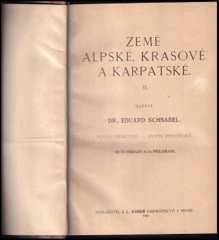 Edvard Schnabel: Velký zeměpis všech dílů světa. Díl 2
