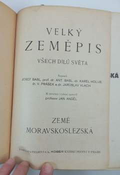 Josef Basl: Velký zeměpis všech dílů světa
