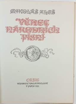 Mikoláš Aleš: Věnec národních písní