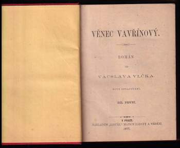 Václav Vlček: Věnec vavřínový