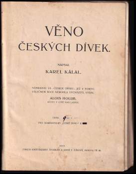Beneš Metod Kulda: Věno českých dívek + Moravské národní pohádky + Vzory ženských ručních prací