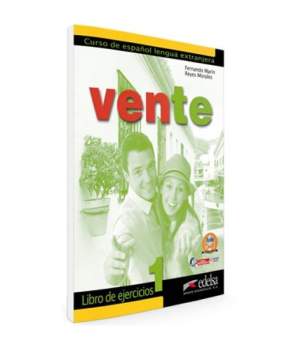 Vente 1/A1 Libro de ejercicios + audio descargable