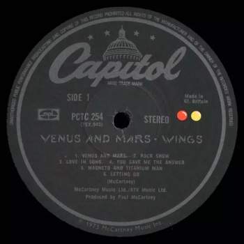 Wings: Venus And Mars