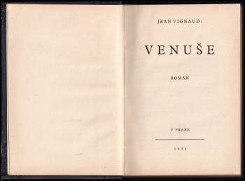 Jean Vignaud: Venuše