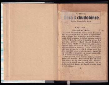 Václav Hynek: Věra z chudobince