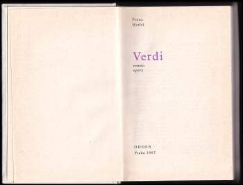 Franz Werfel: Verdi