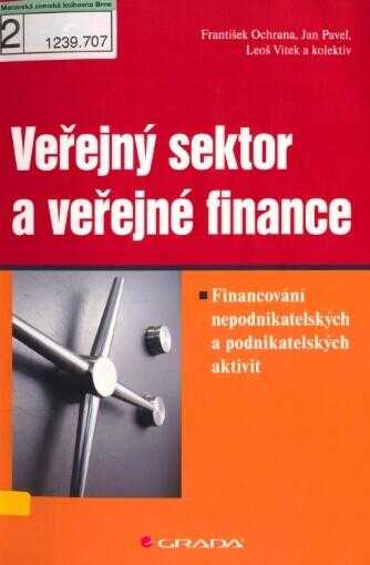 Veřejný sektor a efektivní rozhodování