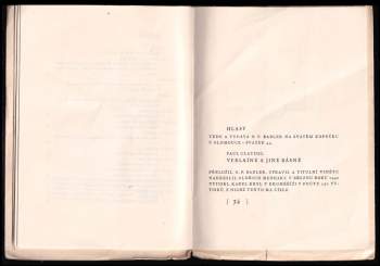 Paul Claudel: Verlaine a jiné básně