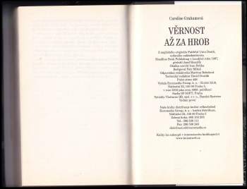 Caroline Graham: Věrnost až za hrob