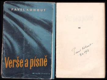 Pavel Kohout: Verše a písně z let 1945-1952
