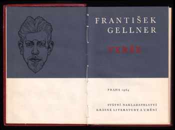 František Gellner: Verše