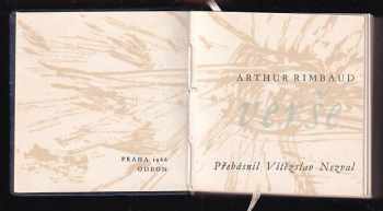 Arthur Rimbaud: Verše