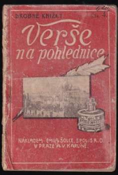 Verše na pohlednice